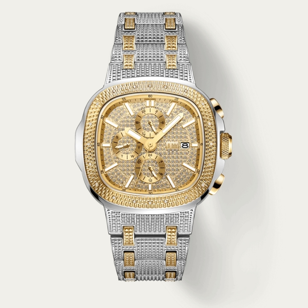 20 diamonds 18k gold JBW Heist watch